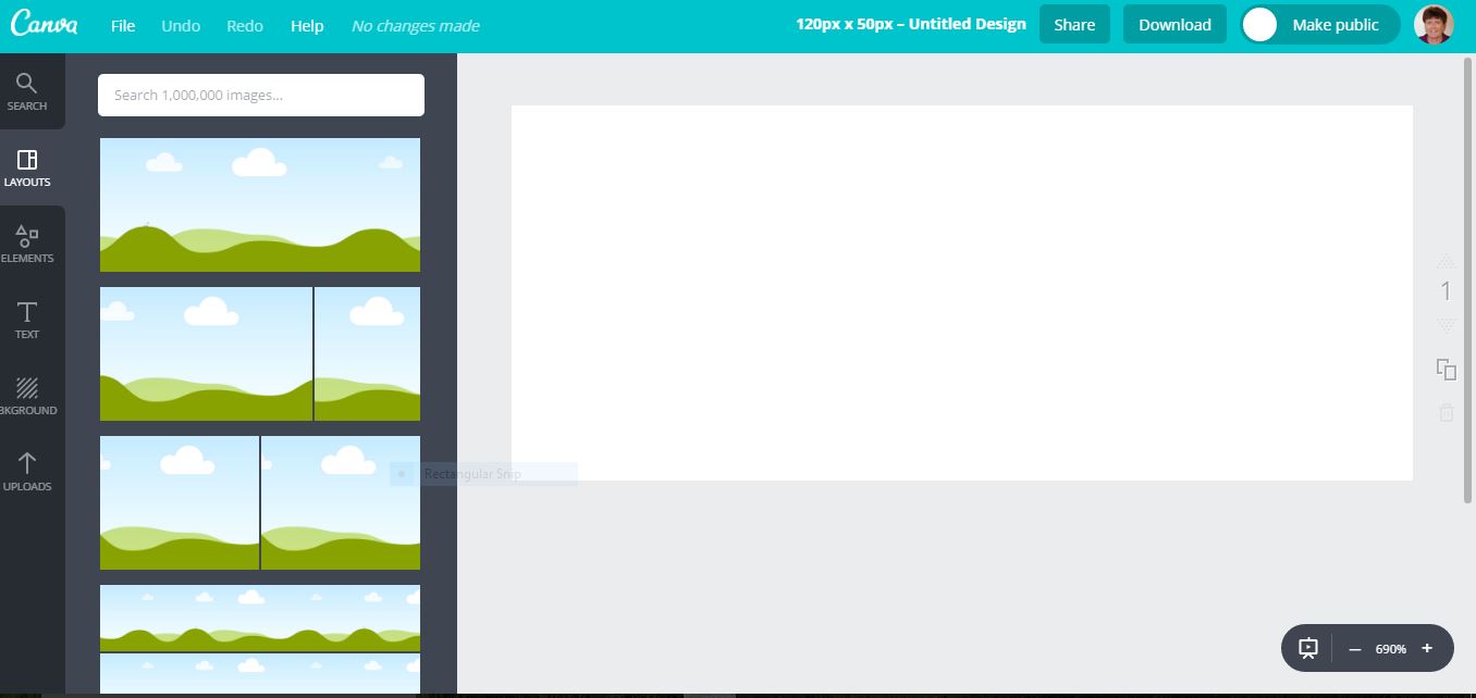 Canva Design Screen