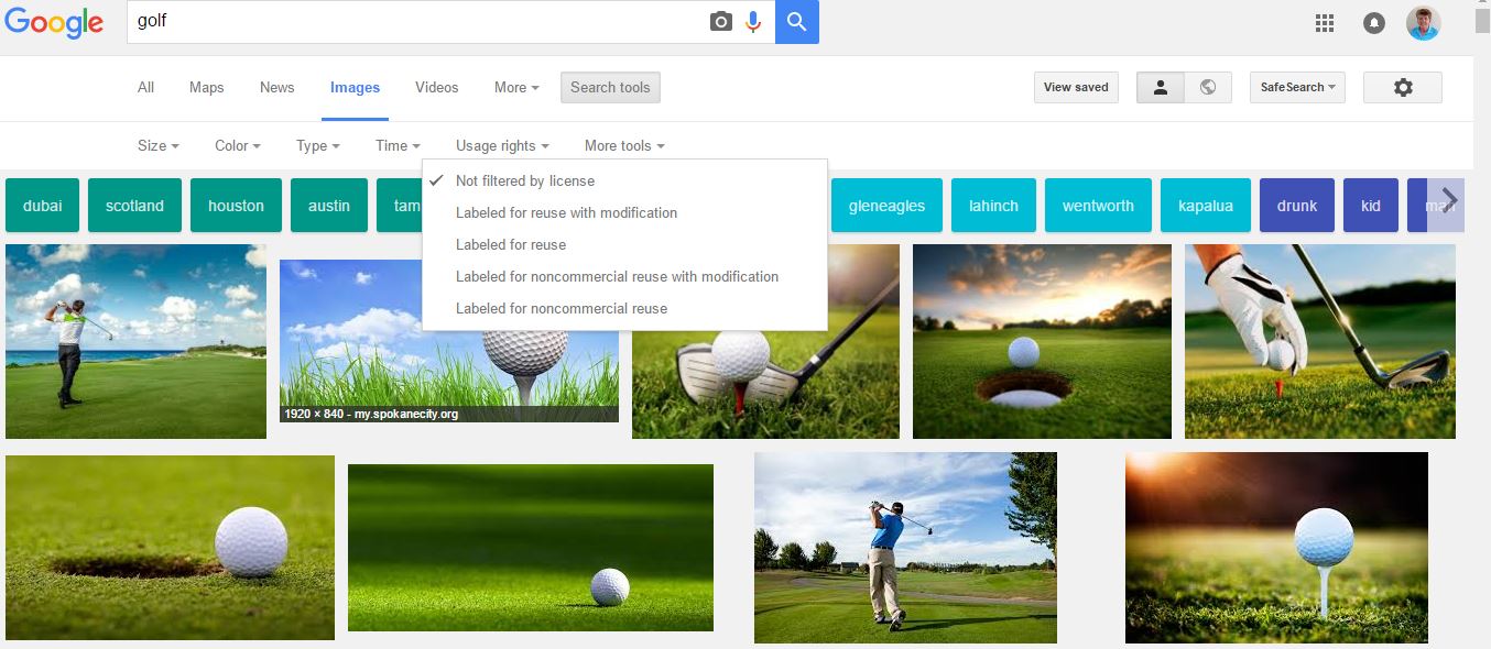 Google Images - Golf