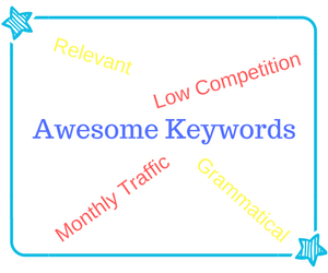 Awesome Keyword Attributes