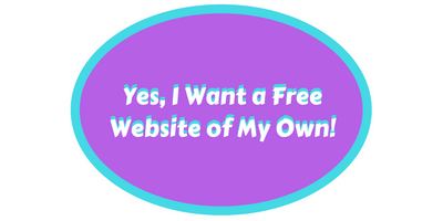 Yes I Want a free website of my own