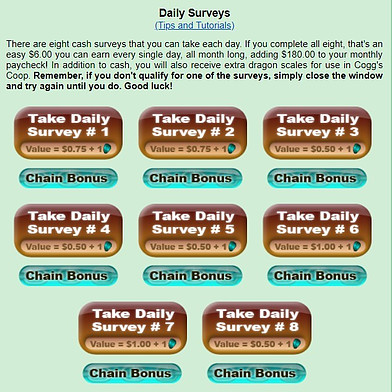 Treasure Trooper - Daily Surveys
