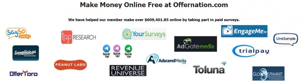 How to Make Money Off Surveys at Offernation