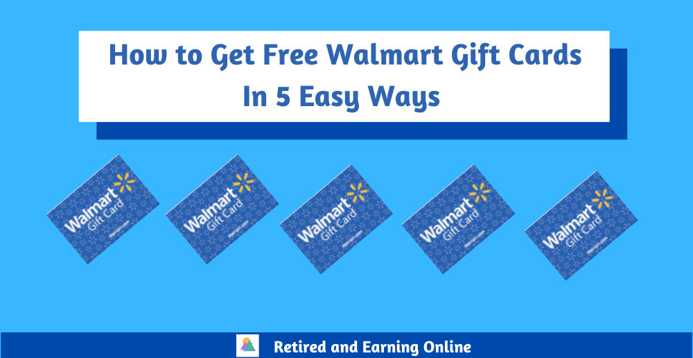 How to Get Free Walmart Gift Cards